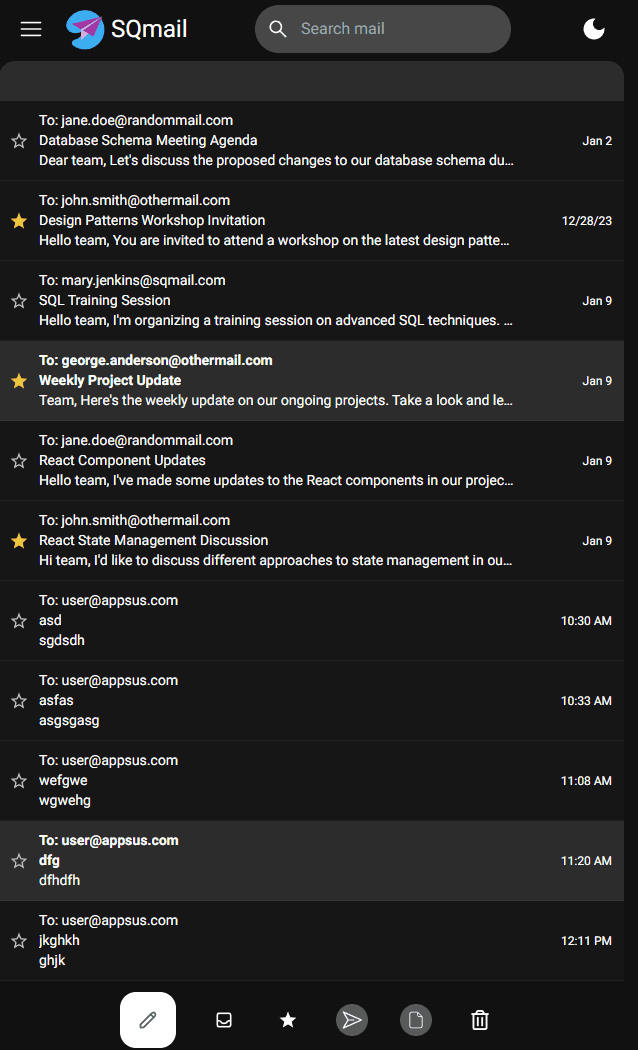 dark mode
